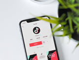 tiktok on a smartphone