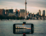 short-form video creation of city skyline