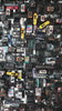Wall of many different types of cameras