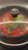 Cooking tomatoes with Bazil