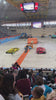 Motorbike jump stunt at a monster truck event - Mobile-Shot Stock Video, Portrait (HD, 9:16)