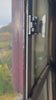View from the window of a Steam Train - Mobile-Shot Stock Video, Portrait (HD, 9:16)