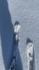 Slowly skiing